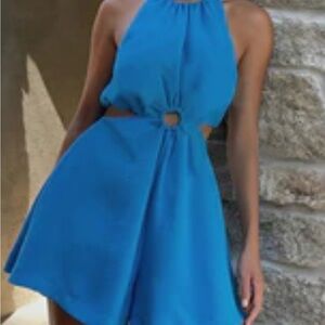 Elegant Blue Jumpsuit